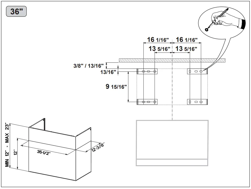 FABER TELEPRO30 Telescopic Chimney - fig2