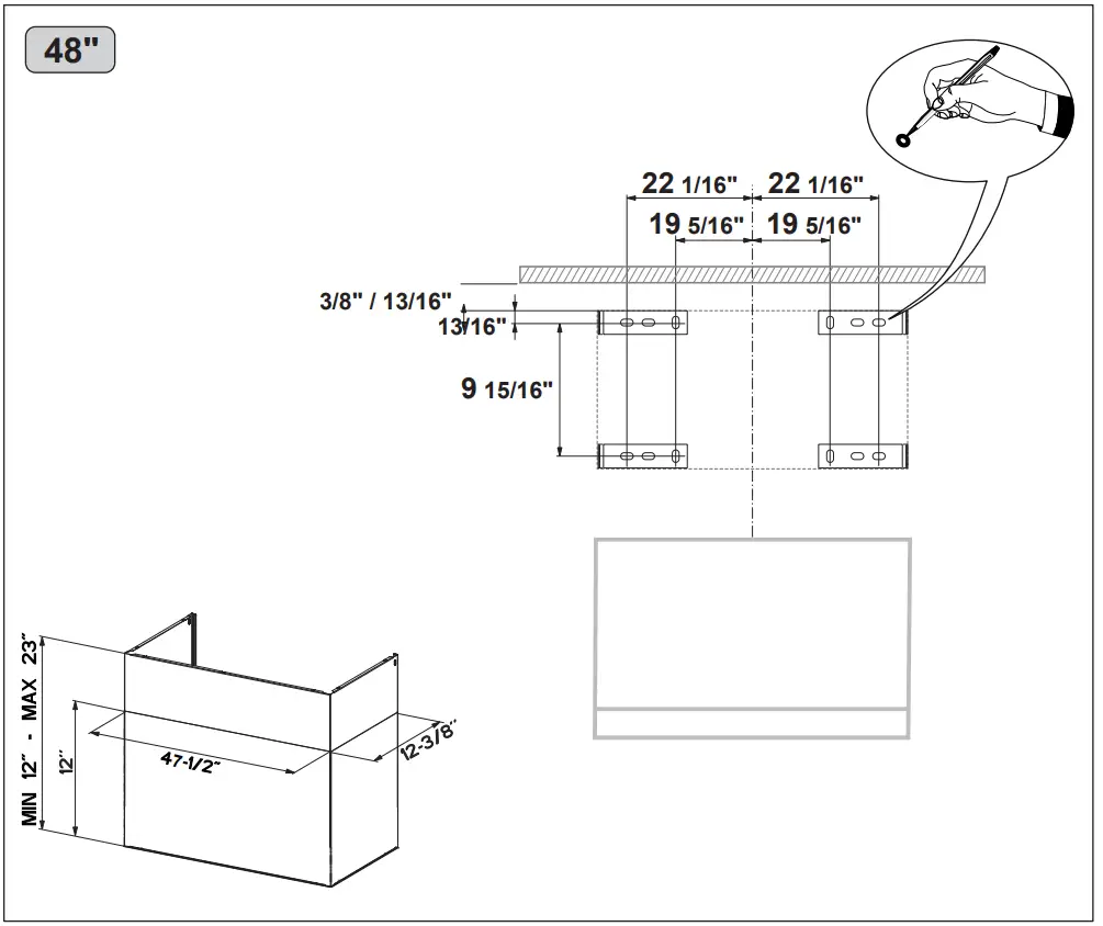 FABER TELEPRO30 Telescopic Chimney - fig3