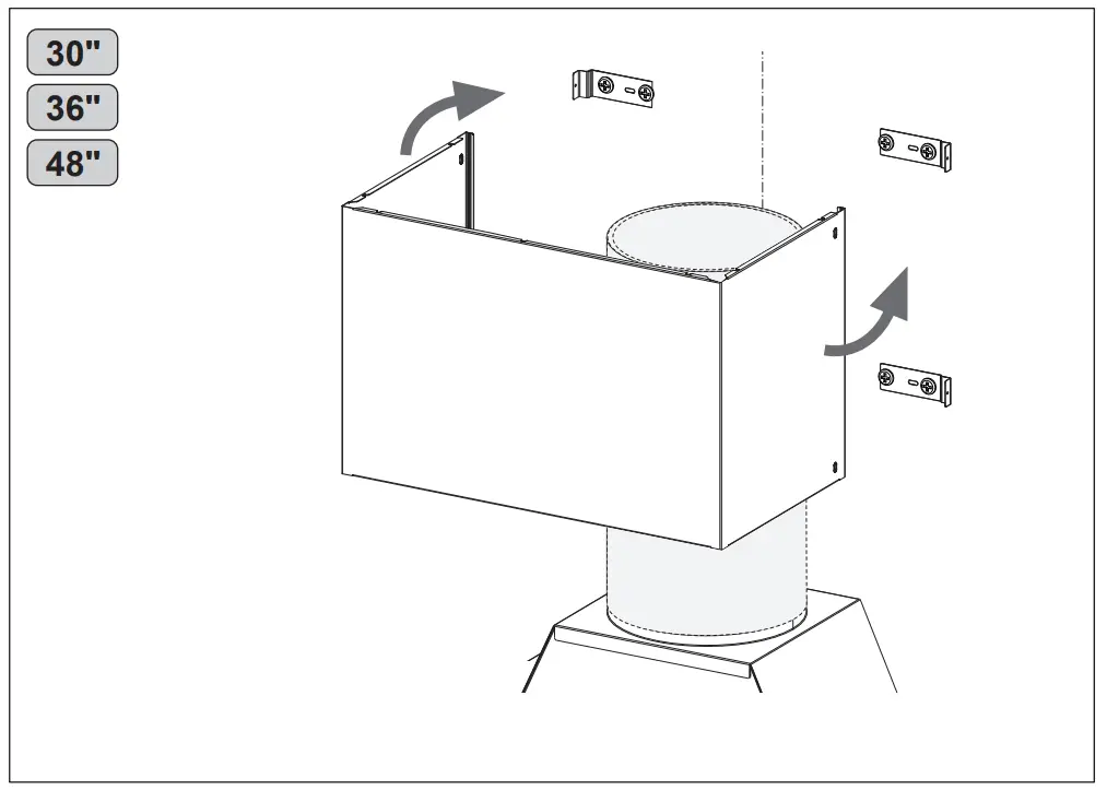 FABER TELEPRO30 Telescopic Chimney - fig8