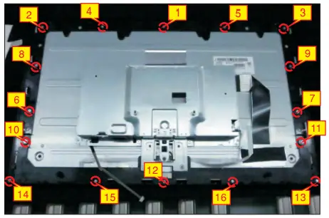 DELL S2421NX Monitor Teardown- S7
