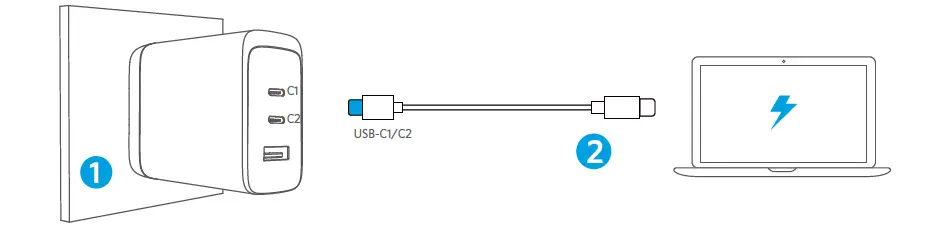 ANKER 736 USB C-736-Charger-(Nano II-100W), 3-Port-Fast-Compact-FIG- (1)
