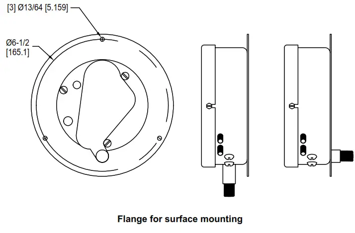 Mercoid DA DS-7000 Bourdon Tube Pressure Switches - surface