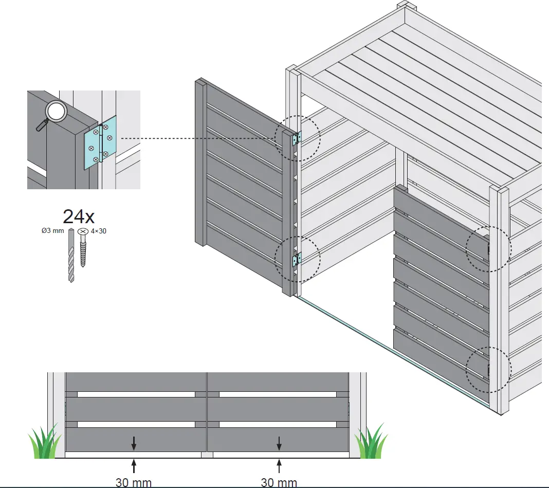 Karibu-48702-Garbage-Can-Box-Plant-Roof-24