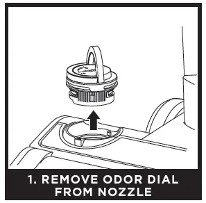 REMOVE ODOR DIAL