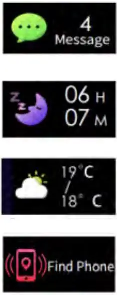 REFLEX ACTIVE Series 04 Gold Bracelet Smart Watch-FIG6