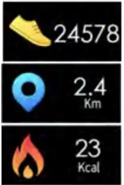 REFLEX ACTIVE Series 04 Gold Bracelet Smart Watch-FIG8