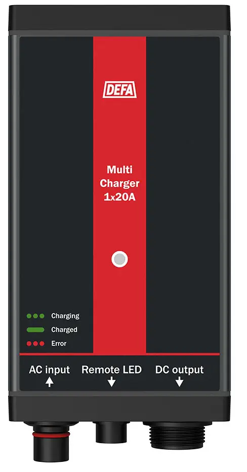 DEFA 706500 1x20A MultiCharger
