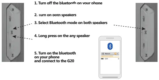 defender G20 Portable Speaker - FIG 8