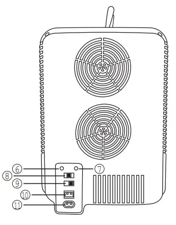 AstroAI ASIM10NB 10L Mini Fridge - pat3
