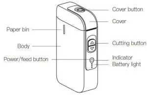 polono P10 Label Maker -Figure