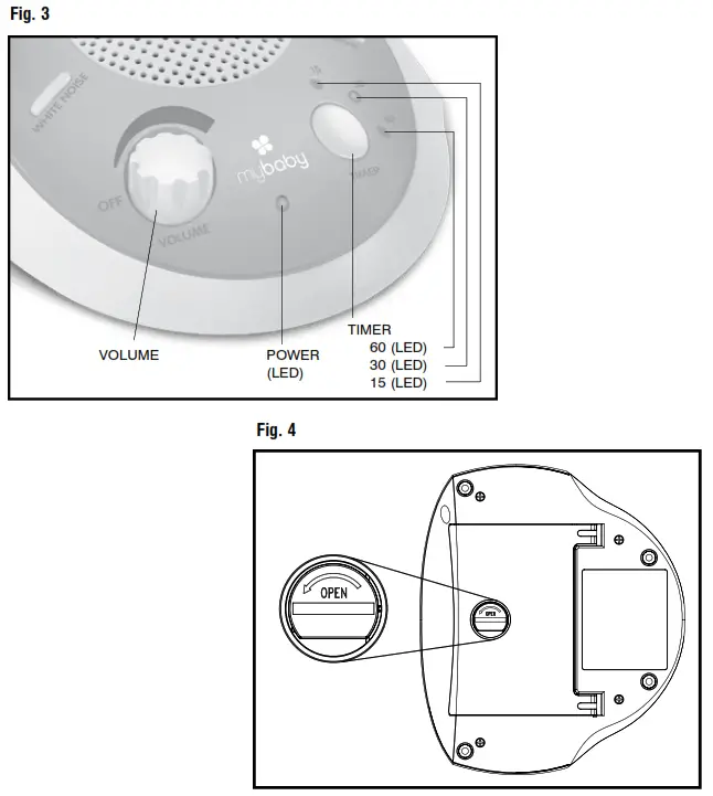 Homedics MYB-S200 SoundSpa Portable Instruction Manual and Warranty Information - Battery Precautions2