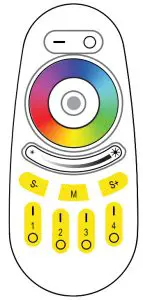 super bright leds LDRF-RGB-MZ Wifi Smart - RF Remote