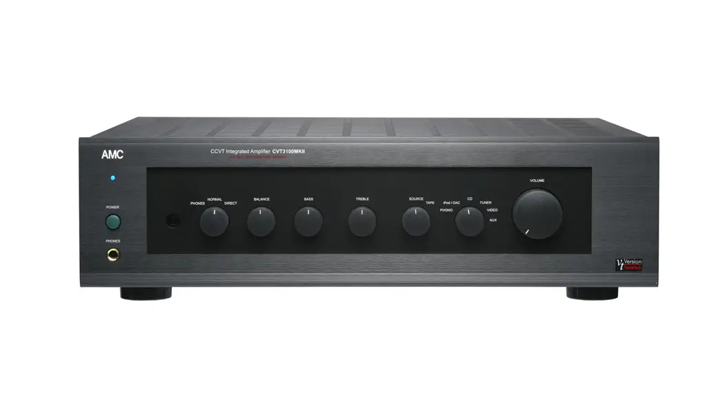 Amc Cvt3100mkii Integrated Valve Amplifier Instruction Manual