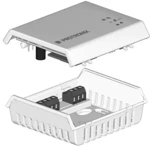 PROTRONIX NLII CO2 R 5 A Room Sensor CO2 with Sound Alarm - Sensor assembly