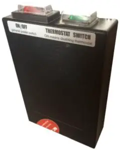 Receiver, built into the heater