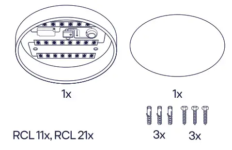 innr RCL11x Smart Round Ceiling Lamp