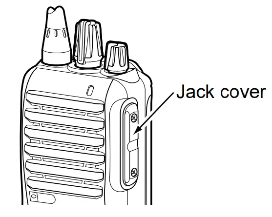 ICOM IC V3MR Multi Use Radio Service Handheld Two Way Radio - belt clip 1