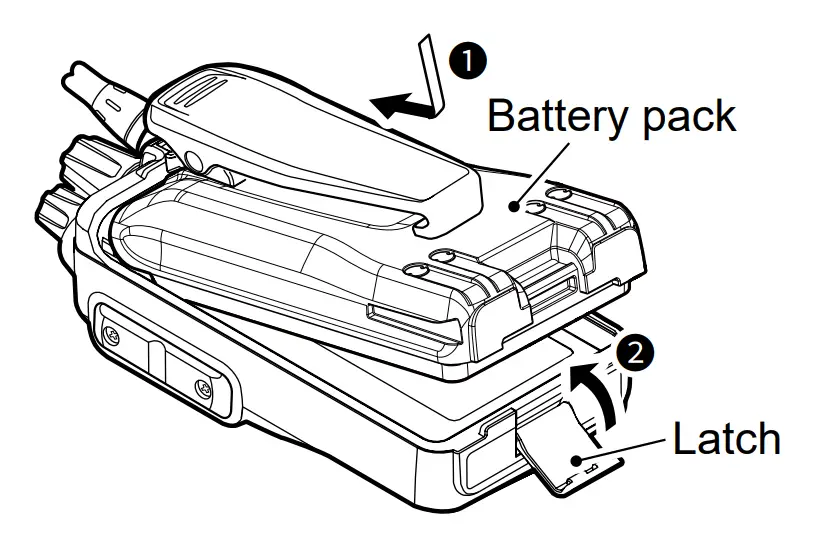 ICOM IC V3MR Multi Use Radio Service Handheld Two Way Radio - charger 4