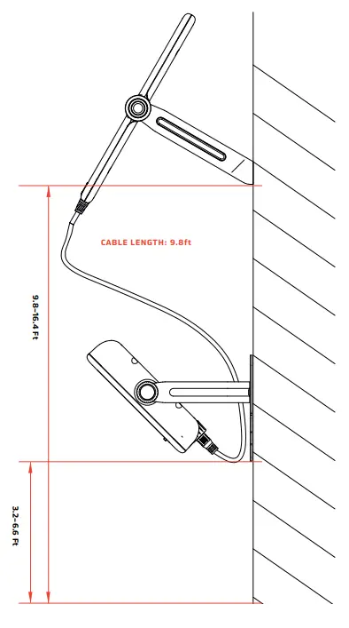SOLTECH SOLTAB Flood Lights 10W - Installation 1
