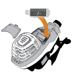 a close up of a device