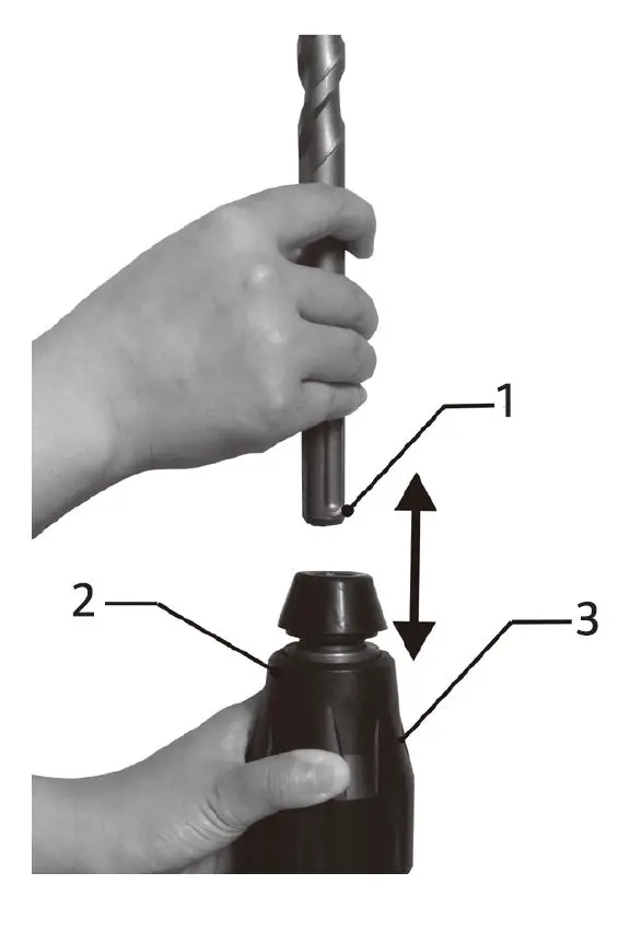 MEEC TOOLS 011625 1.6 kW-9J Hammer Drill fig7