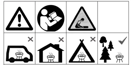 Burnse Barkles 010395 Kamado Grill - icon