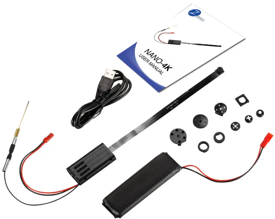 Zetronix NANO 4K Ultra HD WiFi Nanny Camera - BOX