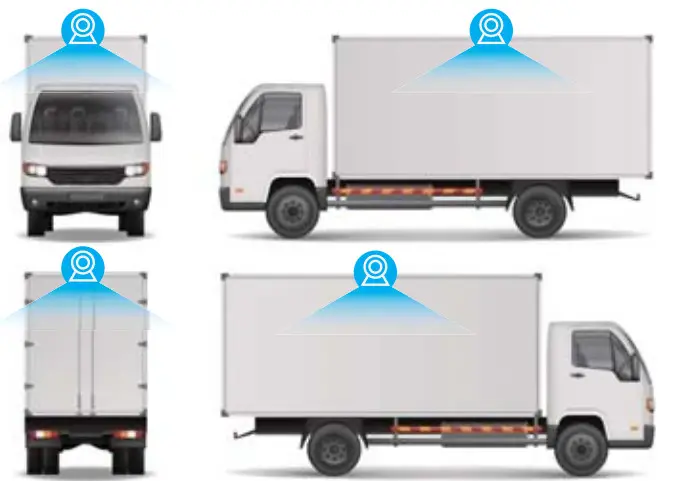 Shenzhen Sunveytech VK-CX77 607 Wireless Backup Camera System - Camera