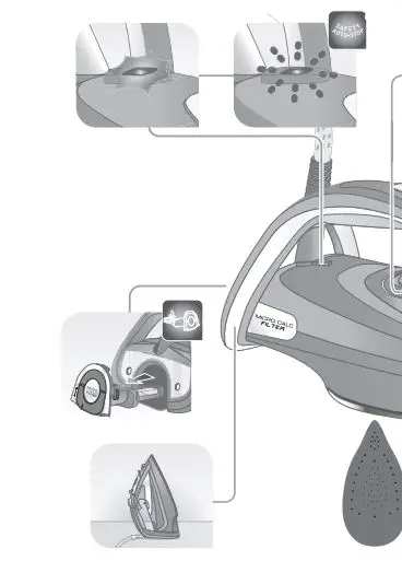 Tefal FV9845M0 Ultimate Pure Steam Iron fig 1