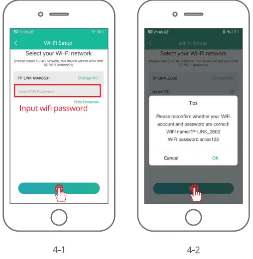 DEKCO DC5L Home Security Camera - Password