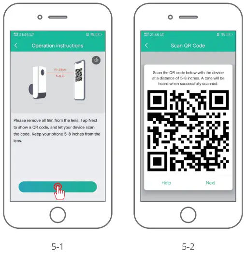 DEKCO DC5L Home Security Camera - Scan