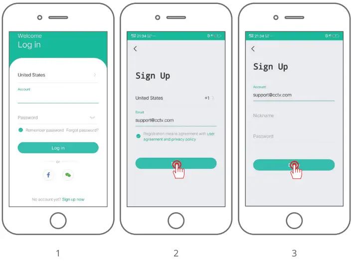 DEKCO DC5L Home Security Camera - Setup