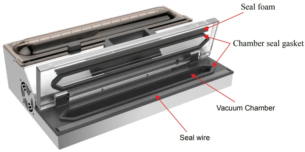 Galaxy Equipment 177GVME12SS External Vacuum Packaging Machines - Features 1