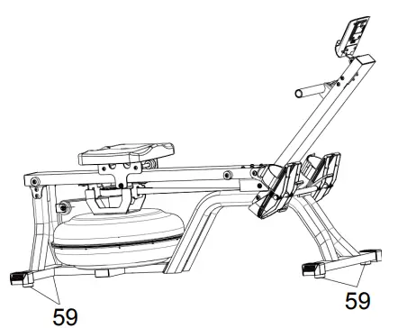 virtufit Water Resistance Row 800 Roeitrainer-fig11