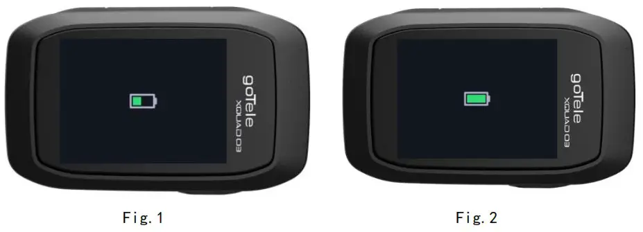 goTele XQUAD 03 GPS Tracker - Equipment charge