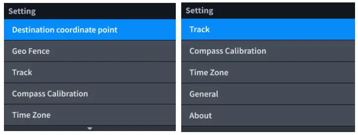 goTele XQUAD 03 GPS Tracker - Setting