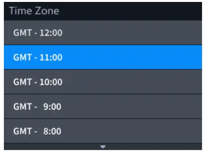 goTele XQUAD 03 GPS Tracker - Time zone