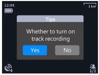 goTele XQUAD 03 GPS Tracker - Track record 2