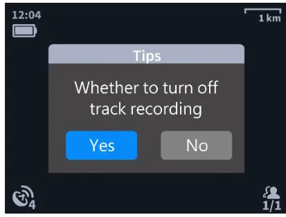 goTele XQUAD 03 GPS Tracker - Track record 3