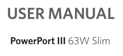 ANKER PowerPort User Manual