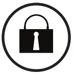 LifeSmart FP2043 Infrared Quartz Fireplace - Lock