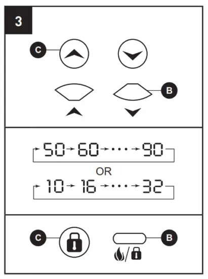 LifeSmart FP2043 Infrared Quartz Fireplace - control