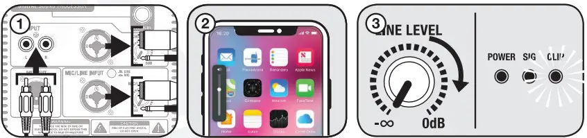 ROCKVILLE Titan Array Subwoofers Controls