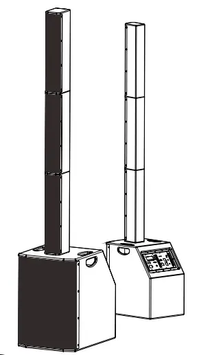 ROCKVILLE Titan Array Subwoofers