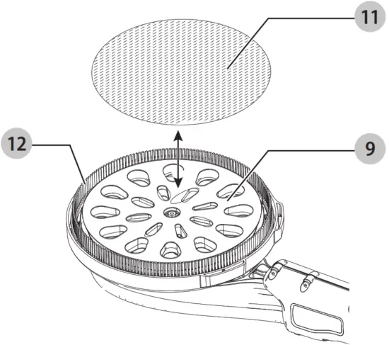 DEWALT DCE800 Cordless Drywall Sander - Fig 2