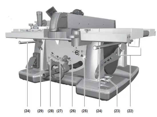BOSCH GTS 10 XC Professional Heavy Duty Electric Table Saw-2