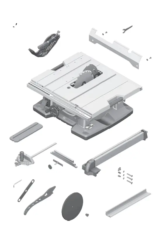 BOSCH GTS 10 XC Professional Heavy Duty Electric Table Saw-4