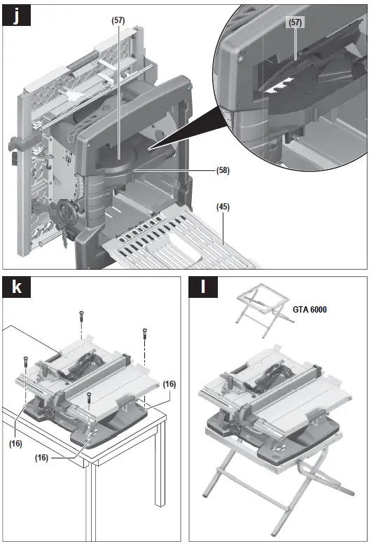 BOSCH GTS 10 XC Professional Heavy Duty Electric Table Saw-7