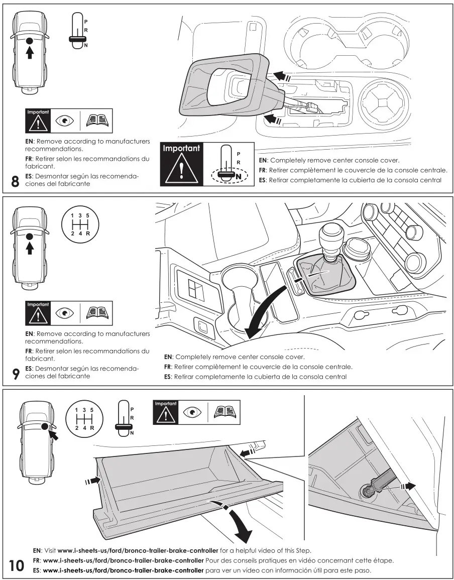 LUMEN VM2DZ-2C006-A Electric Brake Controller - INSTALLATION INSTRUCTIONS 4