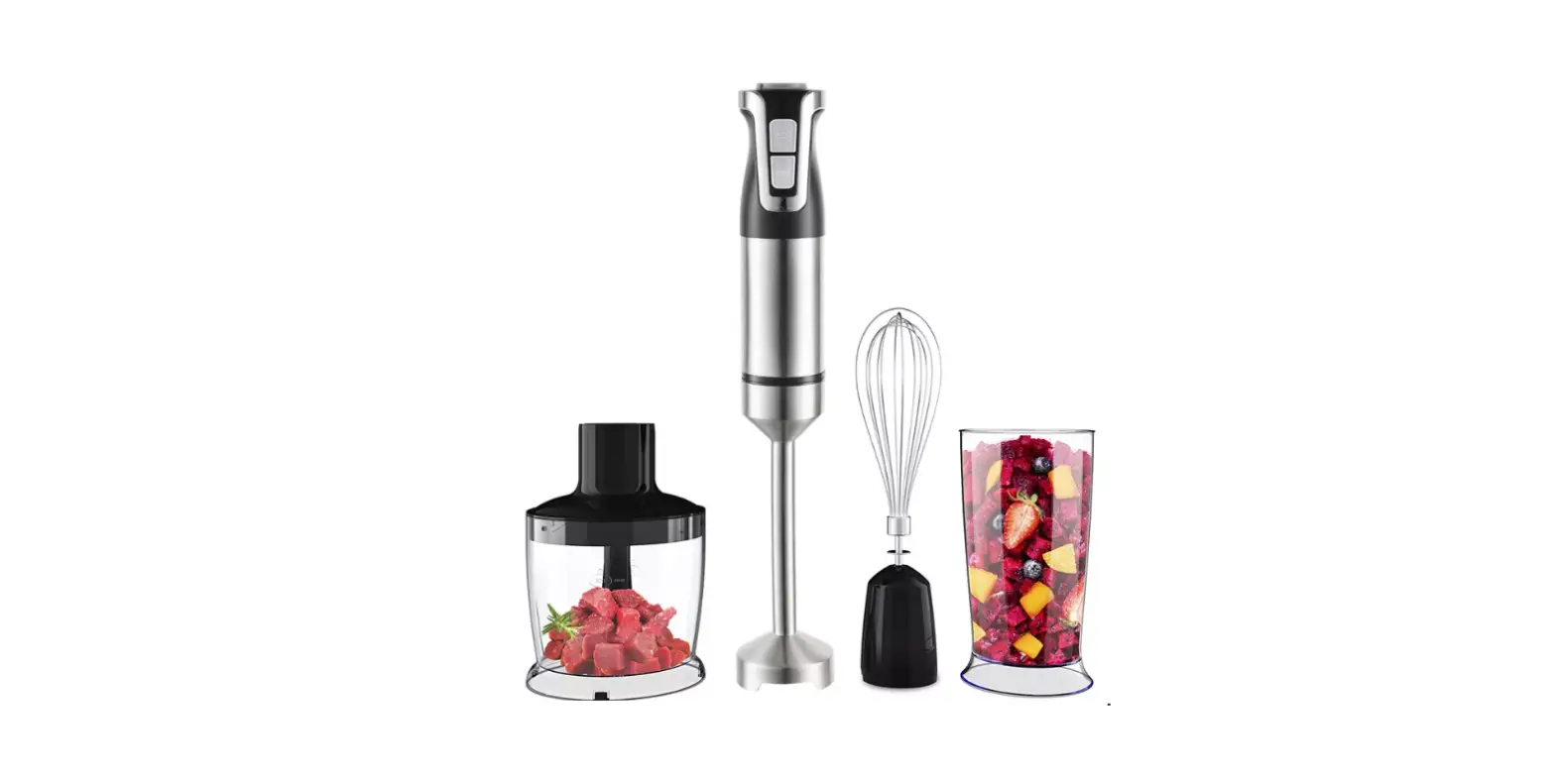 Fusionesco Q-blend H3 4-in-1 Hand Blender Set Instruction Manual